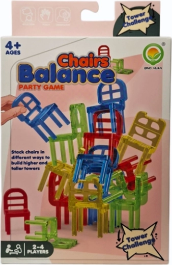 Chairs in a box – dexterity game - 1 piece