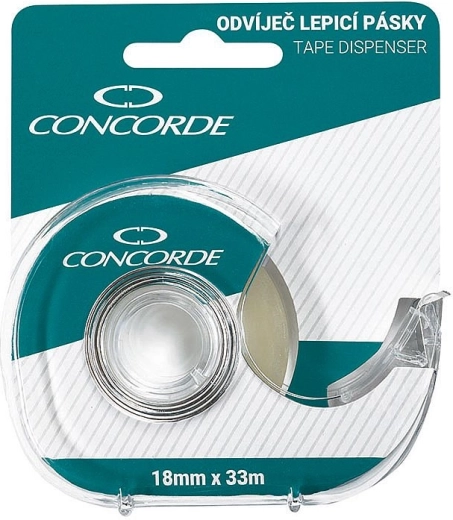 Lipnios juostos laikiklis CONCORDE Praktik 18 mm x 33 m