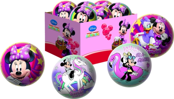Vaikiškas kamuolys Disney Minnie 15 cm