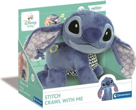 Interactive Crawling Plush Stitch Clementoni Baby