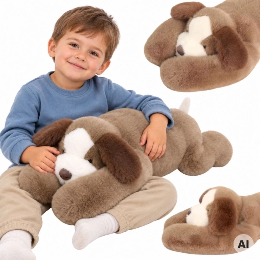 WOOPIE sveriamas sensorinis pliušinis šuo 1,5 kg