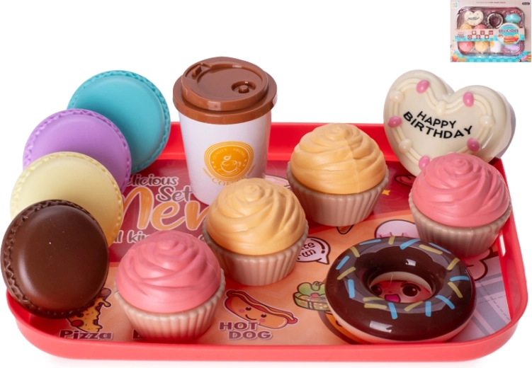 Konditerių rinkinys su padėklu 22 × 16 cm, 11 dalių