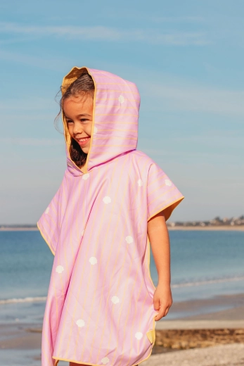 Quut vaikiškas paplūdimio pončas Banana pink