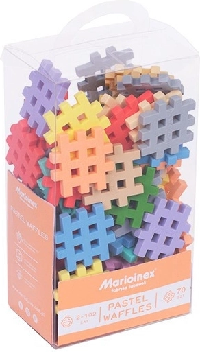 Mini Waffle Pastel 70 vnt.