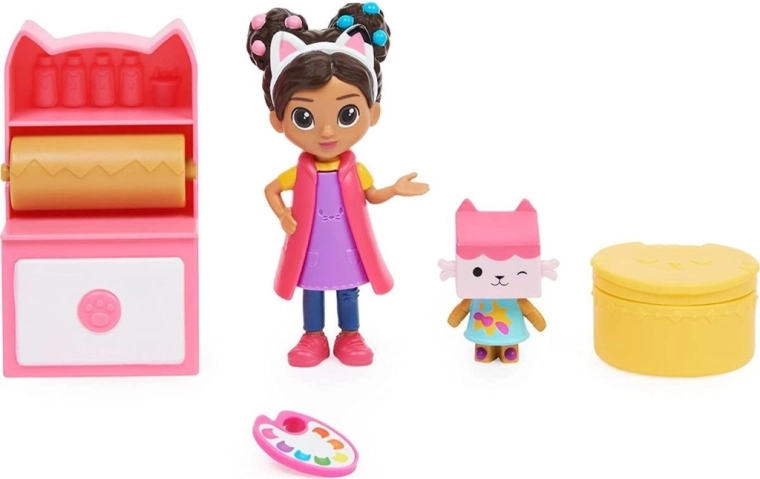 Gabby's Dollhouse Gabby's Magical Dollhouse Painting Studio with Figures
