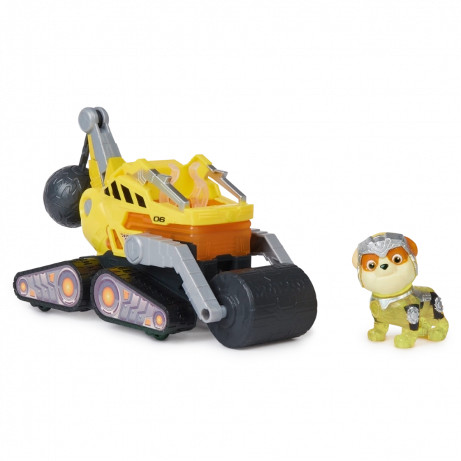 Šunyčių patrulės filmas 2 – gelbėjimo transporto priemonė Rubble su šviesomis ir garsais