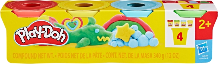 Play-Doh modelino rinkinys 4×85 g