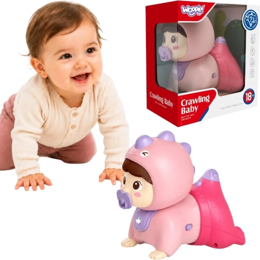 Interactive Crawling Baby WOOPIE with Lights and Melodies