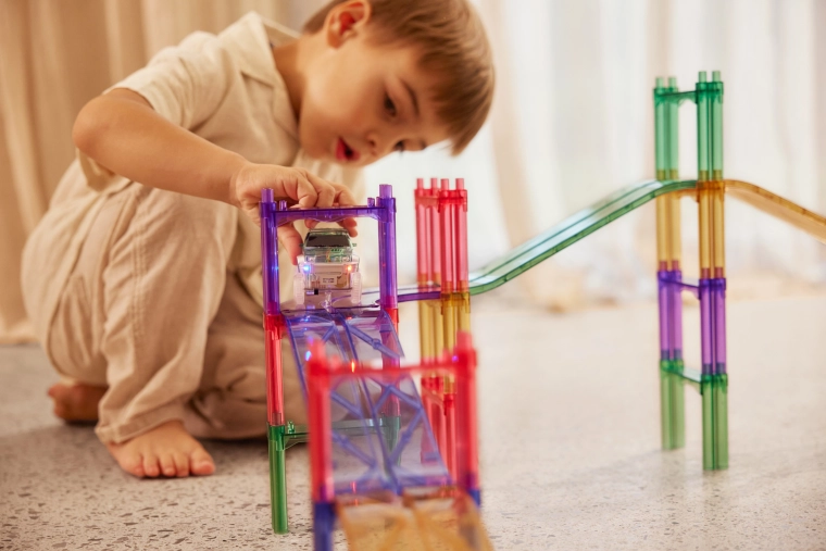 Cleverclixx Magnetic Race Track Pastel (80 pcs)
