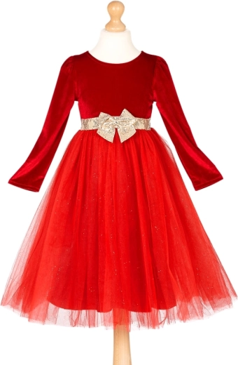 Souza! Amarilla Red Girls' Party Dress, 8–10 Years