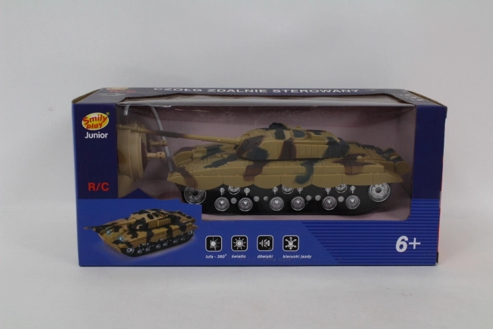 RC tank with charger – camouflage