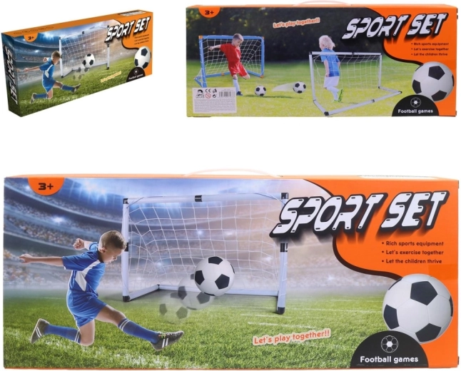 Football Goals with Ball