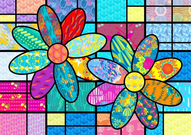 Enjoy Puzzle Dizaino Raštai 1000 Dalių