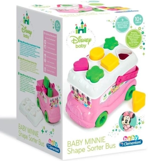 Clementoni Baby Disney Minnie Shape-Sorting Bus