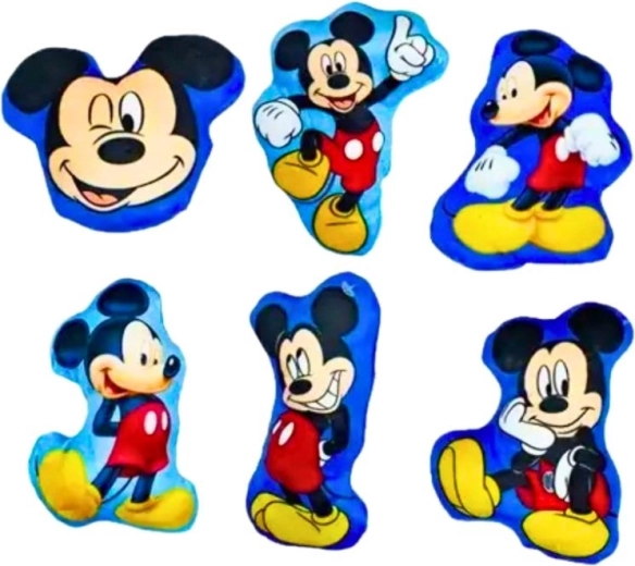 Pliušinė pagalvėlė Mickey Mouse 15 cm (assort) – 1 vnt.