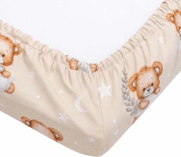 Cotton Fitted Sheet for Baby Cot Dream New Baby 120 × 60 cm