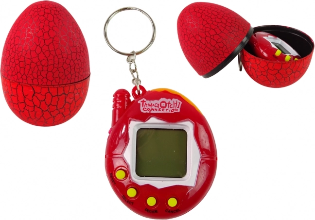 Tamagotchi kiaušinyje, elektroninis augintinis – raudonas
