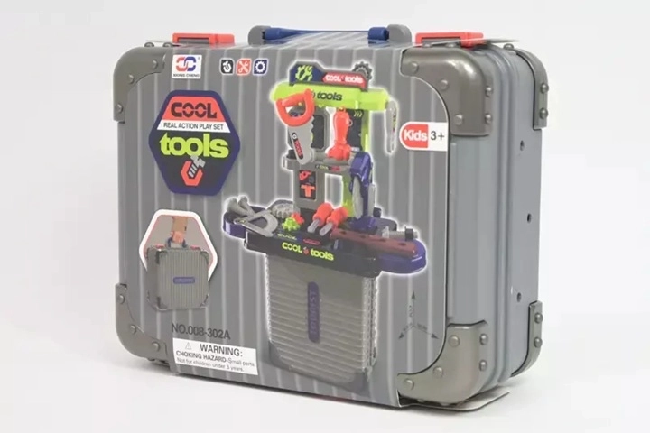 2-in-1 Children's Workbench in a Suitcase
