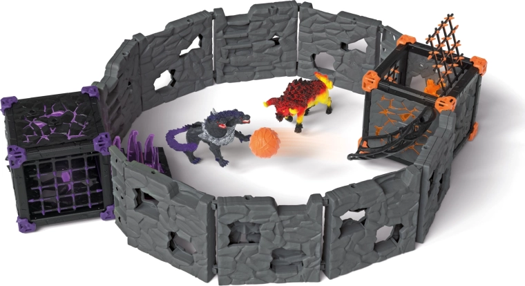 Schleich Eldrador creatures arena battlecave lava x akmuo