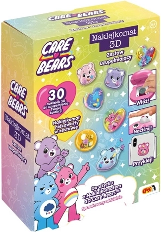 EPEE Naklejkomatas 3D Care Bears papildymo rinkinys