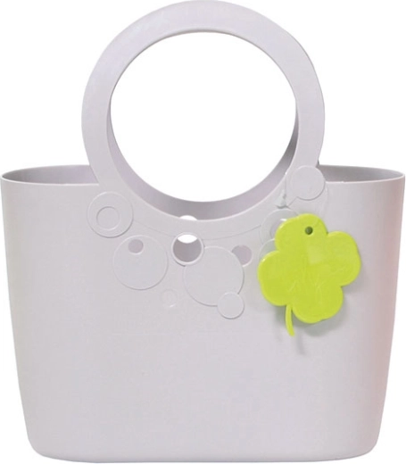 Plastikinė rankinė Lily 20 cm, šviesiai violetinė