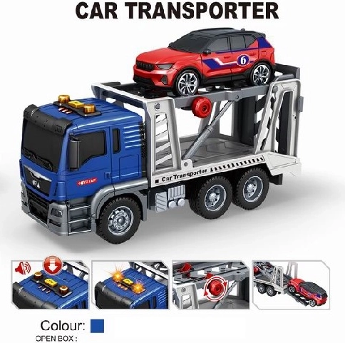 Powered Tow Truck Set 1:14 with Lights and Sound