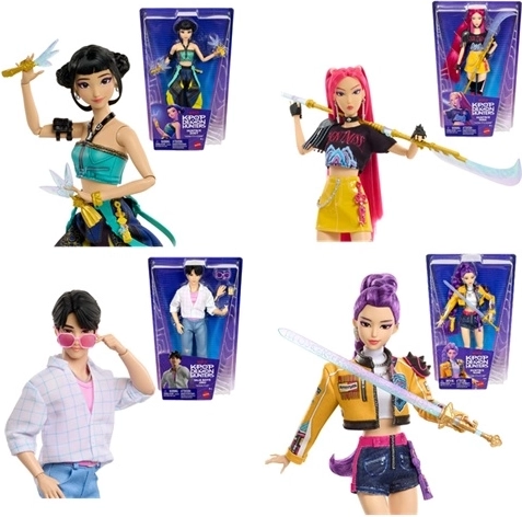 Mattel K-pop Demon Hunters madinga lėlė, asortimentas – 1 vnt.