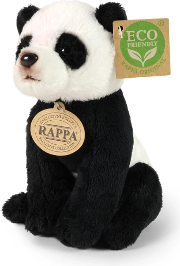 Plush Sitting Panda Bear Eco-Friendly 15 cm