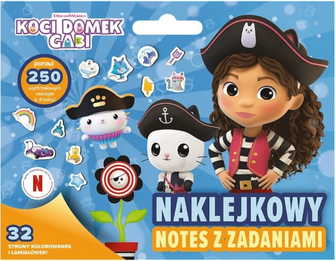 Gabi stebuklingas namelis – lipdukų užduočių sąsiuvinis