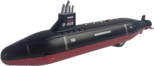 Vaikiškas povandeninis laivas su šviesos ir garso efektais