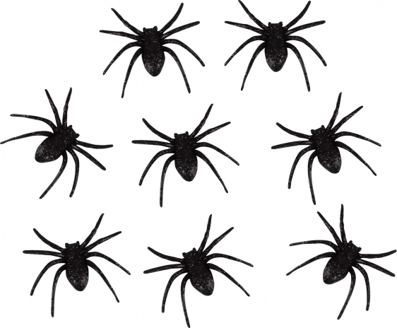 Blizgantys vorai 6 cm – rinkinys 8 vnt.