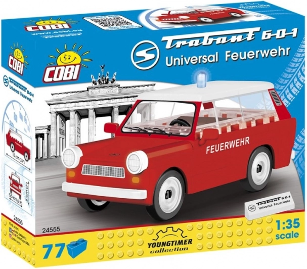 COBI Trabant 601 Universal Fire Service 1:35 (77 bricks)