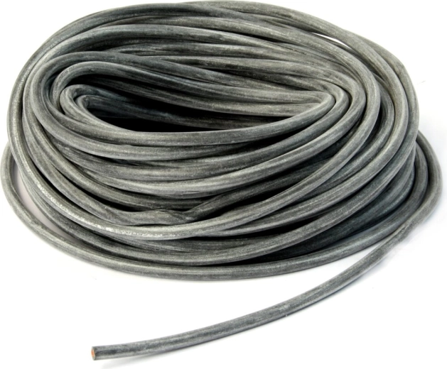 JAMARA silikoninis laidas, 1,5 mm², 10 m, juodas