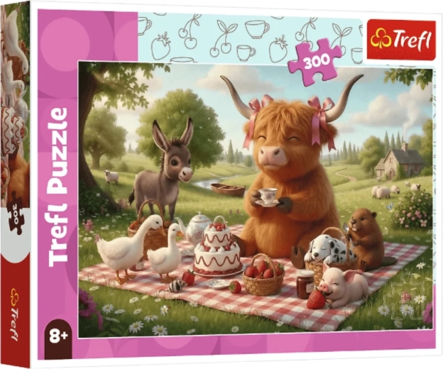 Dėlionė 300 detalių – „Saldus piknikas“ TREFL