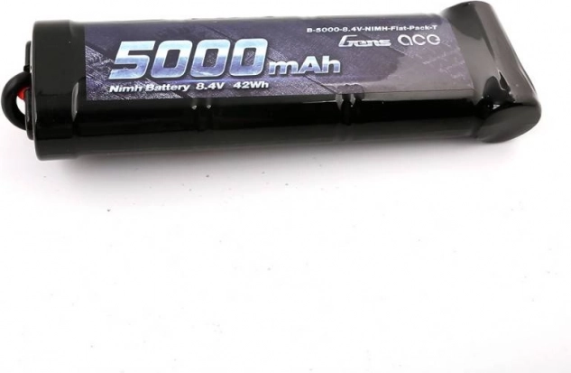Gens Ace NiMH battery 5000 mAh 8.4 V Hump with T-Dean connector for RC cars