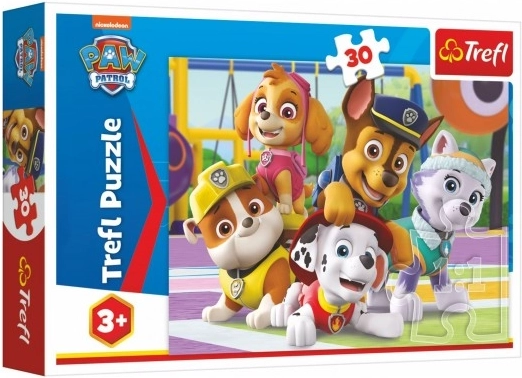 30 dalių dėlionė PAW PATROL visada laiku Trefl