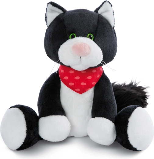 NICI pliušinė katė Pepper, lankstoma 30 cm, dovaninėje pakuotėje