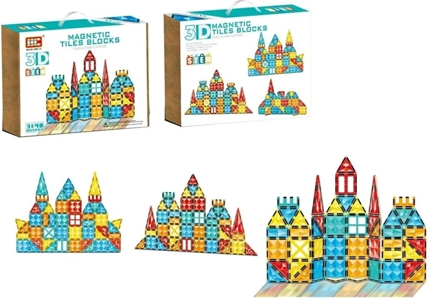 Magnetic Construction Set 48 Pieces