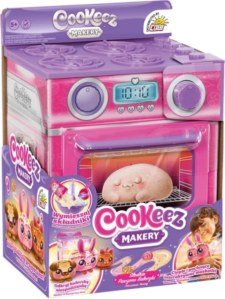 Cookeez Makery kepimo rinkinys su orkaite (cinamonas/rožinė) – 1 vnt.