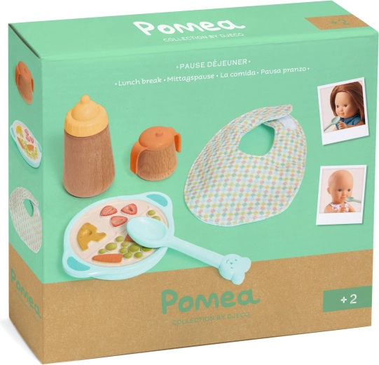 DJECO POMEA feeding set for a doll