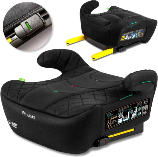 Nukido Louis automobilinė kėdutė–paaukštinimas su Isofix i-Size 125–150 cm (22–36 kg)