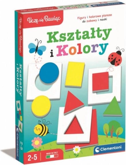 Edukacinis žaidimas „Formos ir spalvos“ CLEMENTONI