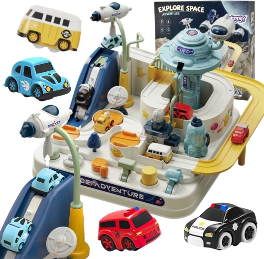 Woopie Interactive Space Adventure Car Track