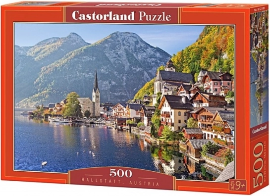500 dalių dėlionė Hallstatt, Austrija