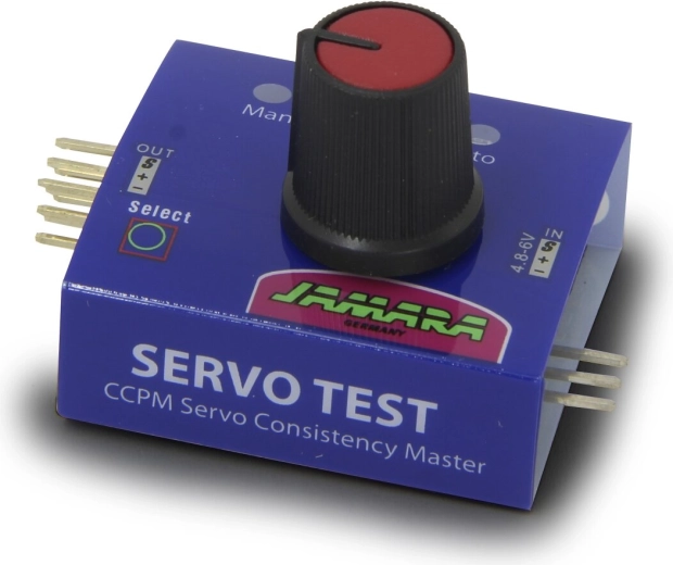 JAMARA mini servų testeris CCPM