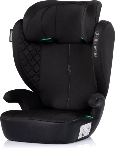 Chipolino automobilinė kėdutė Cyber i-Size 100–150 cm Noir