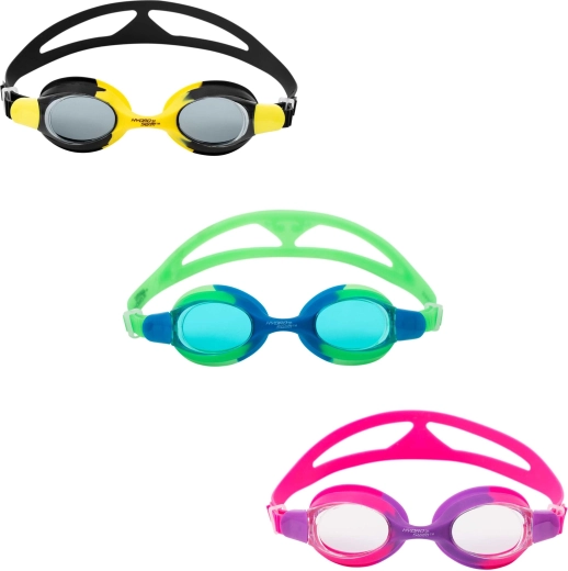 Bestway Ocean Lightning Pro Swimming Goggles for Ages 7+