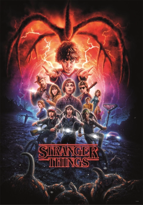 Dėlionė Netflix: Stranger Things 2 sezonas, 1000 dalių