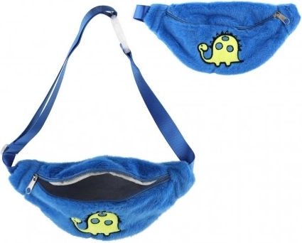 Plush Waist Bag with Dinosaur for Kids