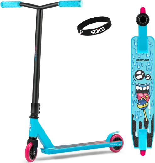 Freestyle paspirtukas SOKE GO! turkio spalvos